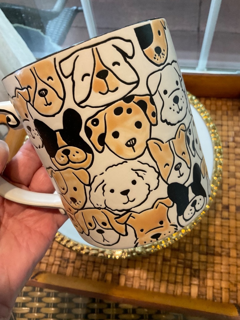 Adorable Embossed Dog Mug Cup by Spectrum Designz - Picture 4 of 5